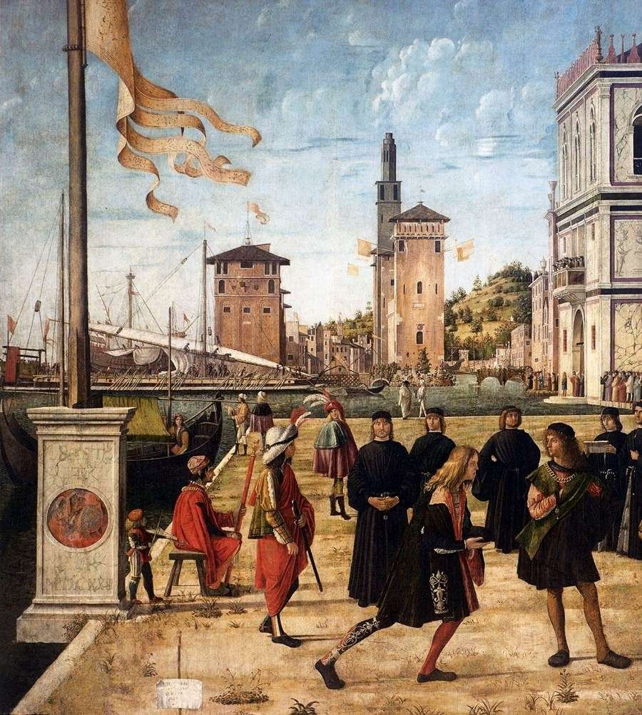 Vittore Carpaccio, Légende de sainte Ursule, Venise, Gallerie de l'Accademia (1490-1495