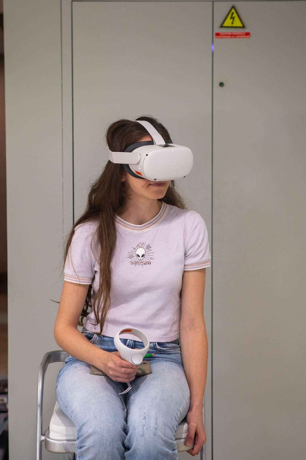 La réalité virtuelle aux Rendez-vous de l'histoire en 2023 (c) Amélie Debray