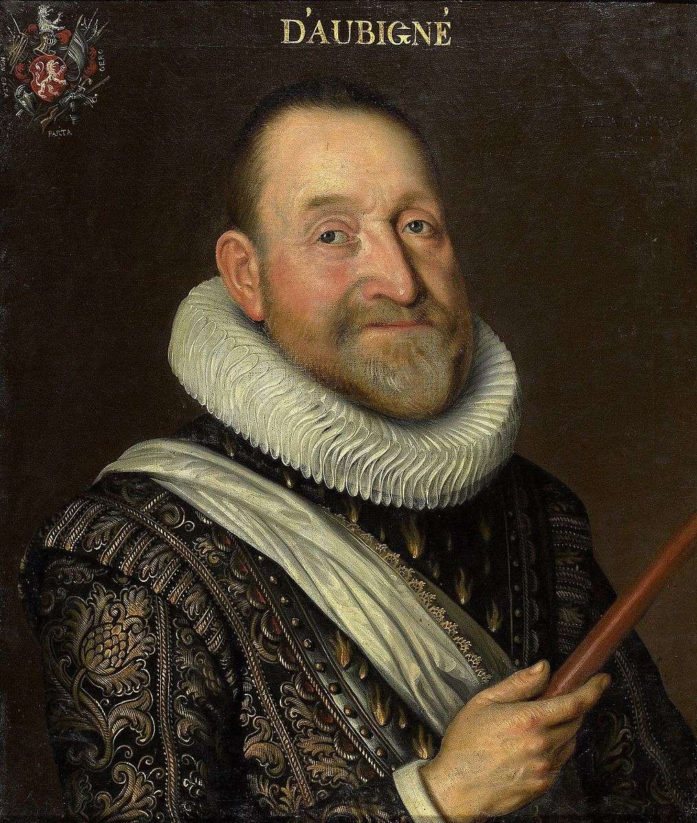 Portrait d'Agrippa d'Aubigné, inconnu, 1622