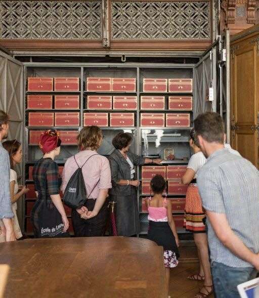 L’armoire de fer des Archives nationales, Archives nationales.
