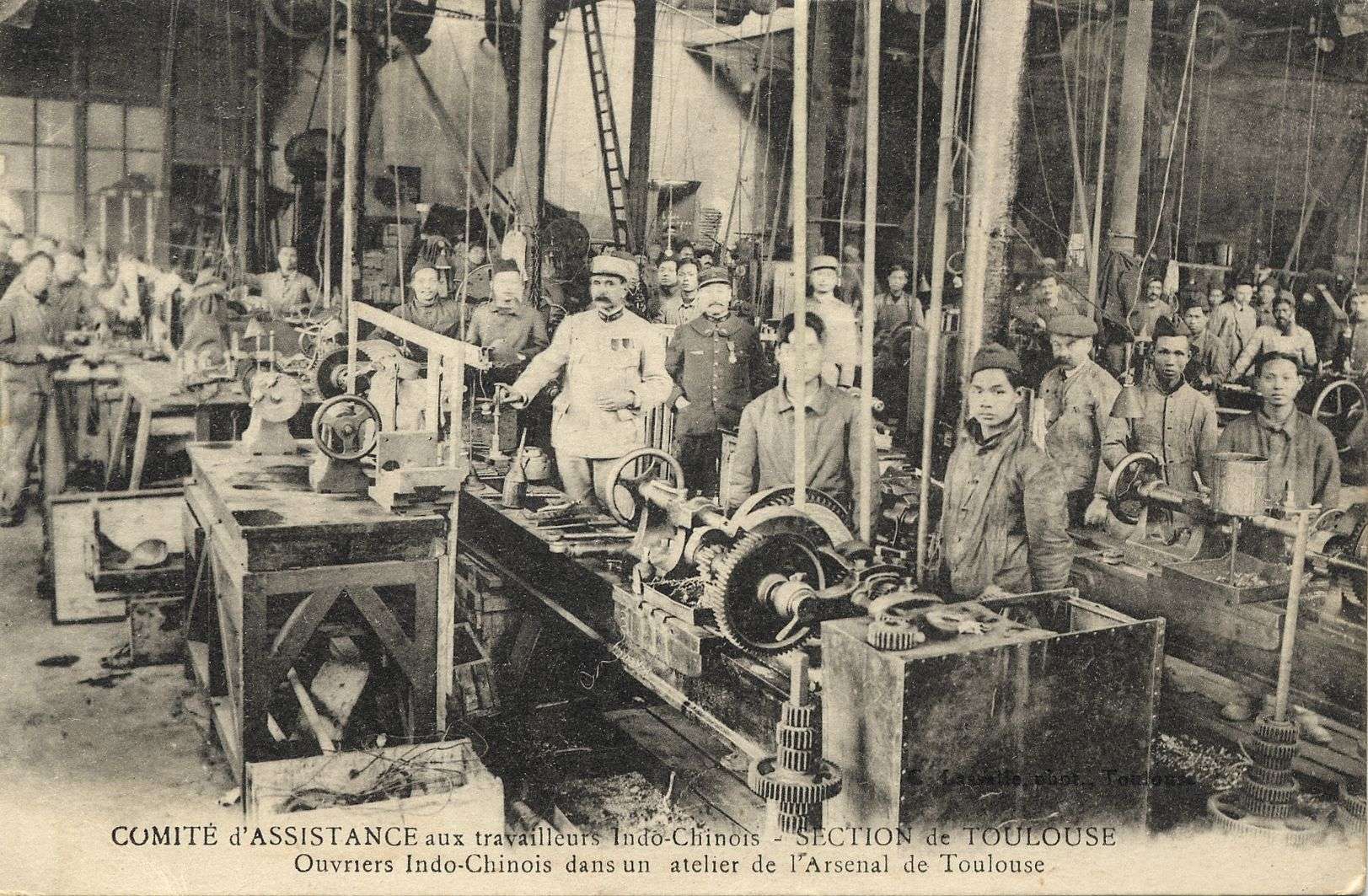 Indochinois au travail à Toulouse pendant la Première Guerre mondiale