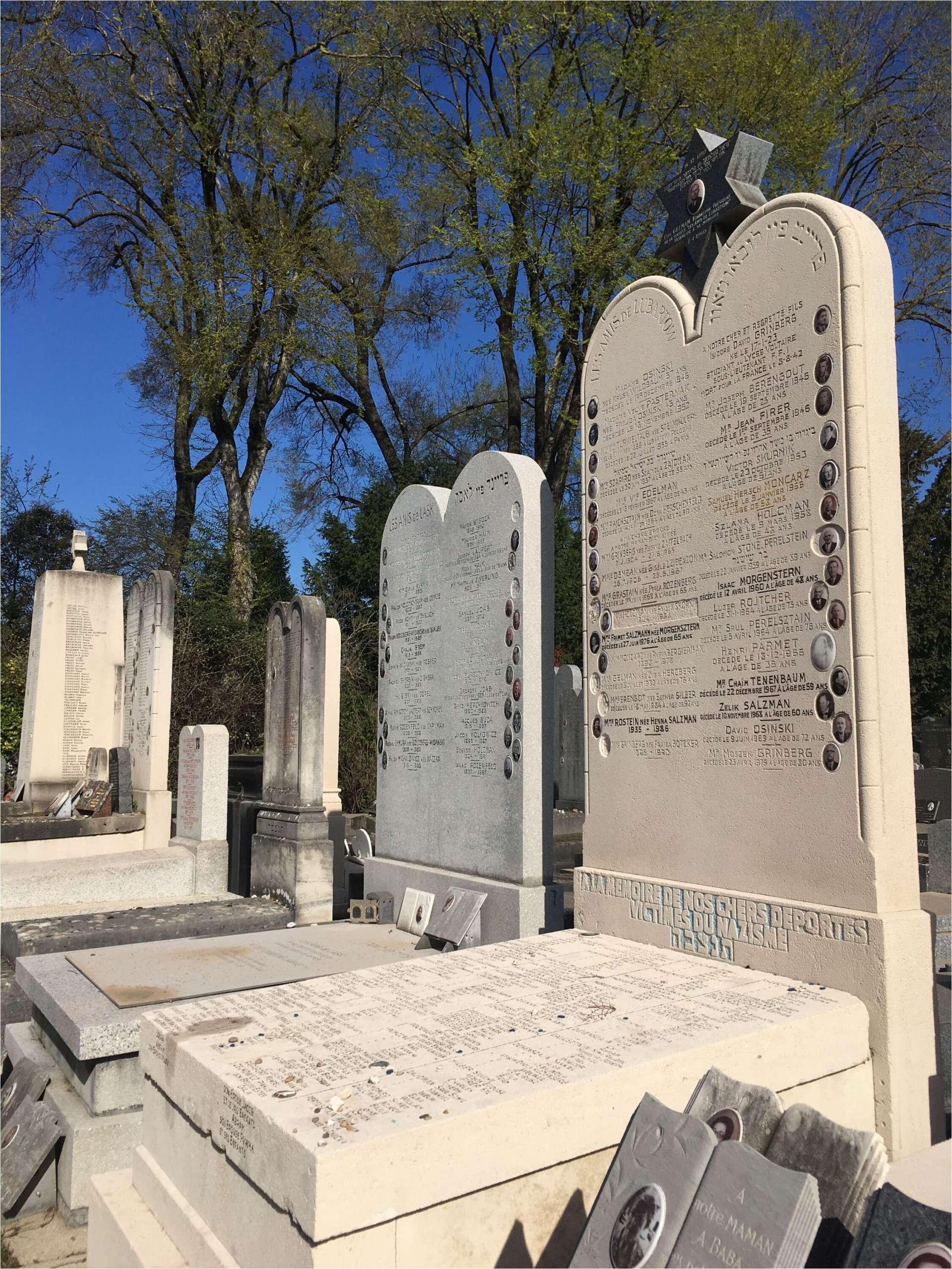 Les sépultures collectives du cimetière parisien de Bagneux