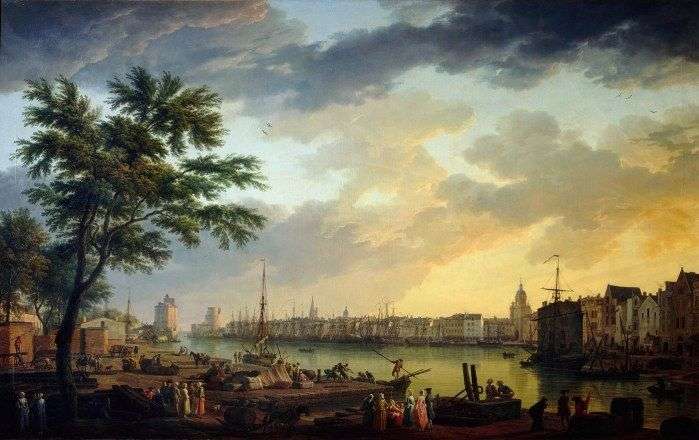 Port de la Rochelle, Claude Joseph VERNET, 1762