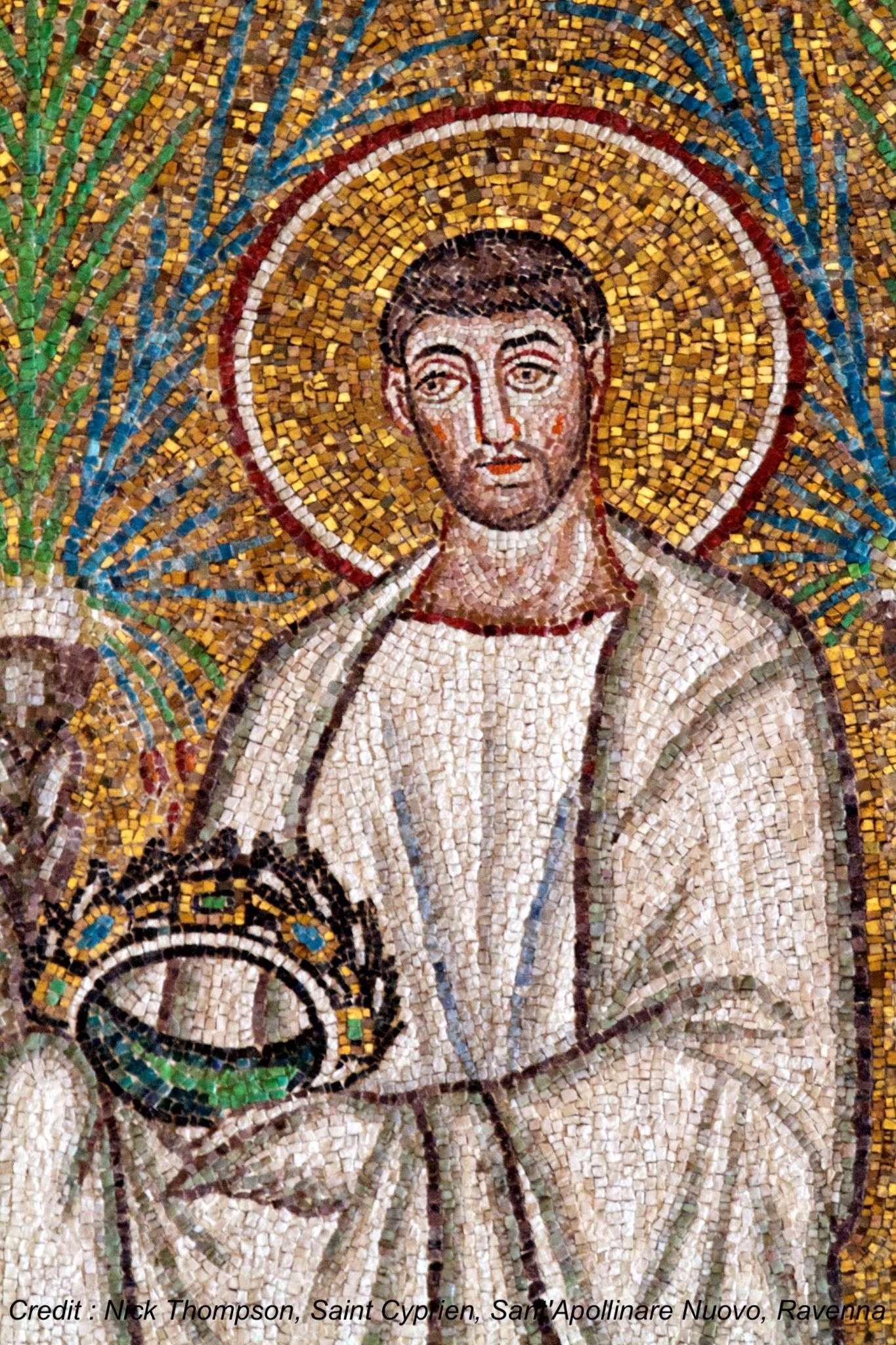Saint Cyprien, Sant'Apollinare Nuovo, Ravenna