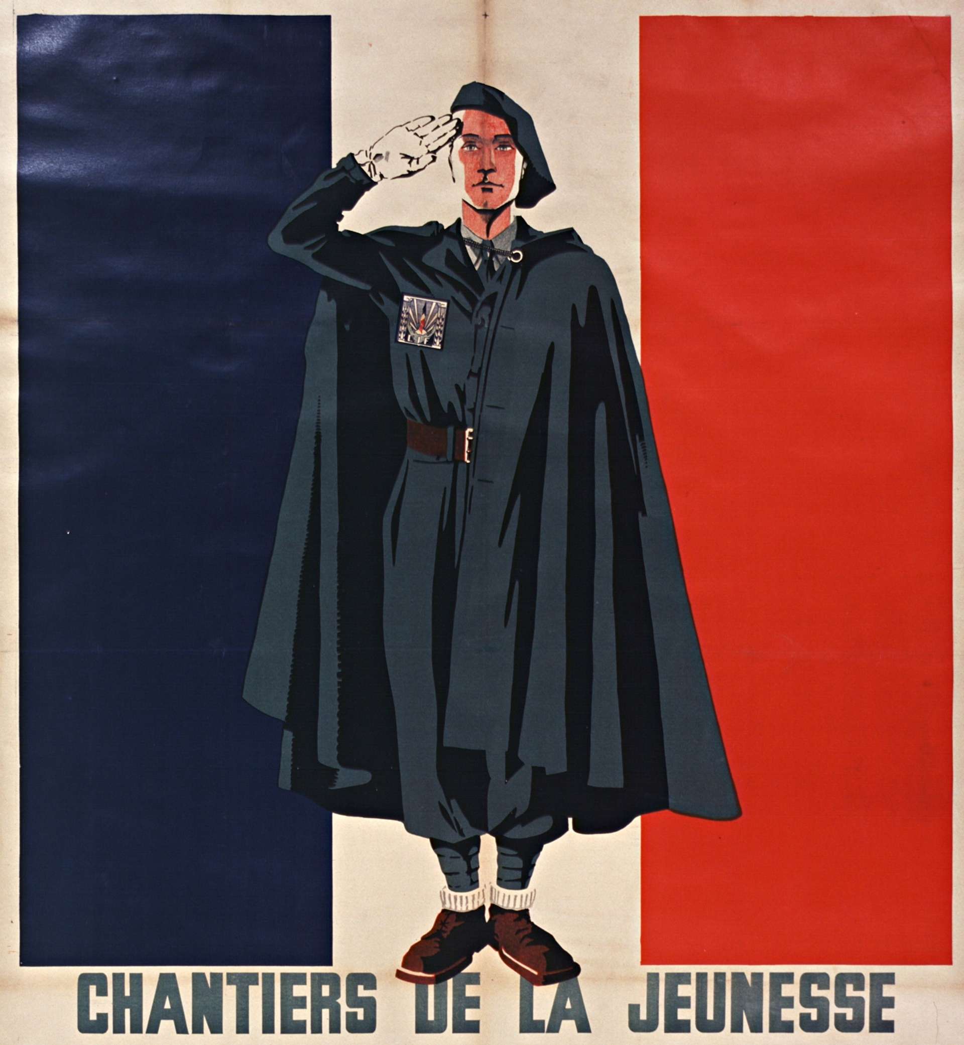 Chantiers de Jeunesse : [affiche] Éditeur : [Secrétariat général de l'Information] [Vichy]
Date d'édition : 1941