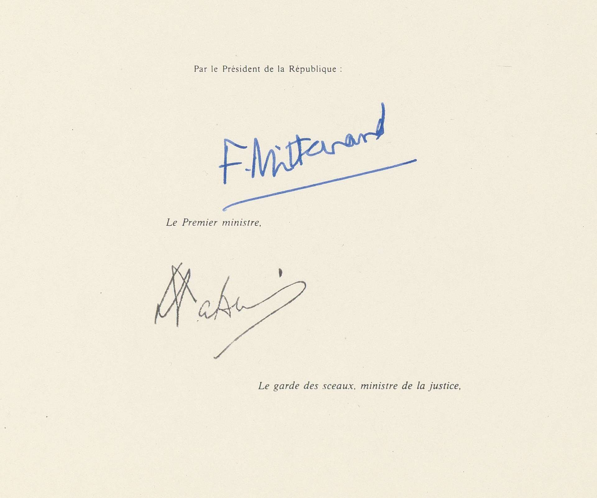 Loi du 11 juillet 1985 tendant à la constitution d'archives audiovisuelles de la Justice