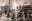 Passage du cercle polaire, janvier 1840. Dumont d’Urville, Voyage au Pôle Sud et dans l’Océanie sur les corvettes l’Astrolabe et la Zélée. Atlas pittoresque, Paris, Gide et Cie, 1846 (SHD de Toulon)